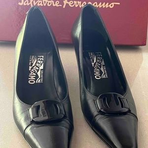 Salvatore Ferragamo Black Heels